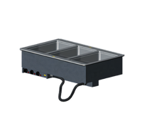 Vollrath Three-Well Drop-In Electric Hot Food Well with Auto-Fill and Thermostatic Controls, 240V