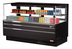 Thumbnail image #1 for Turbo Air 70-3/4-Inch Low-Profile Horizontal Open Display Merchandiser with Rear Sliding Glass Doors, 15.8 Cu. Ft.