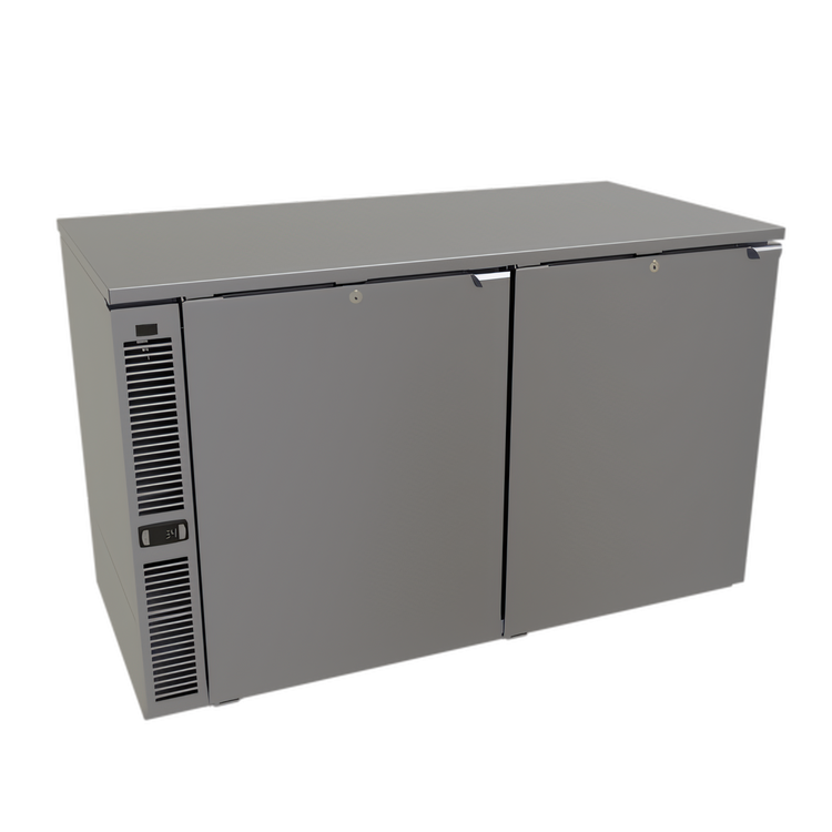 Product image #1 for Glastender C1SL48-UC 48-Inch Two-Section One-Zone Side-Serviced Undercounter Reach-In Cooler