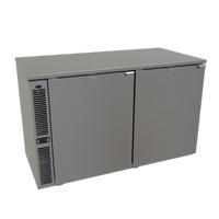 Glastender C1SL48-UC 48-Inch Two-Section One-Zone Side-Serviced Undercounter Reach-In Cooler