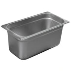 Thumbnail image #1 for CFS Brands DuraPan™ 607136 1/3 Size Solid Steam Table Pan, 6-Inch Deep, 24-Gauge 18/8 Stainless Steel Case of 6