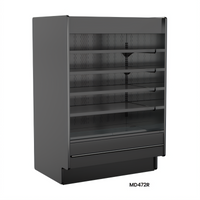 Fusion® Reach-In Refrigerated Self-Service Case, Remote DX, 50-1/4