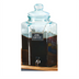 Thumbnail image #1 for 2 Gallon Clear Glass Beverage Dispenser with Ice Chamber, No Base