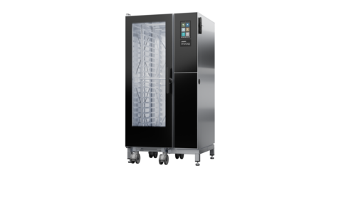 Product image #1 for Blodgett INVOQ 201BE Roll-In Electric Hybrid Combi Oven Steamer, 15-Pan 1/1 GN Capacity