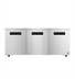 Thumbnail image #1 for Hoshizaki Steelheart UR72B-LP Three-Door Low Profile Undercounter Reach-In Refrigerator, 72-Inch Wide, Stainless Steel