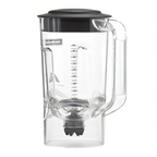 Thumbnail image #1 for Hamilton Beach 6126-908R 44 oz Clear Polycarbonate Blender Container with Lid for HBB908R Series