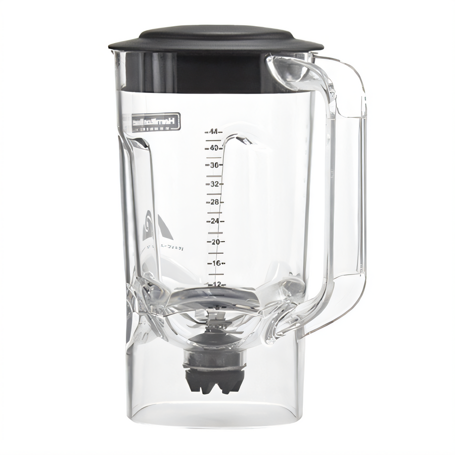 Product image #1 for Hamilton Beach Commercial 44 oz Clear Polycarbonate Blender Container with Lid for HBB908R Series