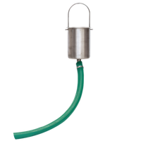 Vulcan Catch Can with Bail Handle and 4-Foot Drain Hose for DOV Steam Equipment