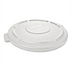 Thumbnail image #1 for Rubbermaid Commercial BRUTE Heavy-Duty Plastic 44-Gallon White Flat Trash Can Lid