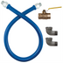 Thumbnail image #1 for Dormont Manufacturing 1650BPV36BXFT Dormont Blue Hose Gas Hose