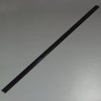 Thumbnail image #1 for CFS Brands SixStar™ 669603 6-Foot Black Ridge Channel for Food Bars