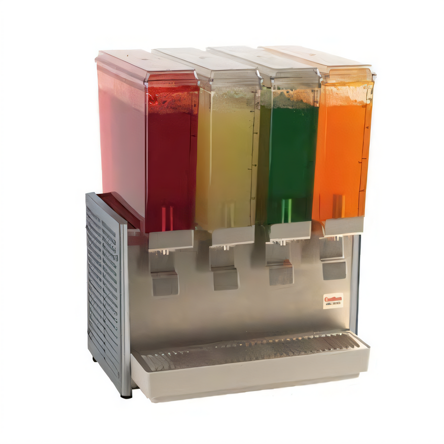 Product image #1 for Crathco Classic Bubbler Mini-Quad 4-Bowl Pre-Mix Cold Beverage Dispenser