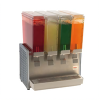 Crathco Classic Bubbler Mini-Quad 4-Bowl Pre-Mix Cold Beverage Dispenser