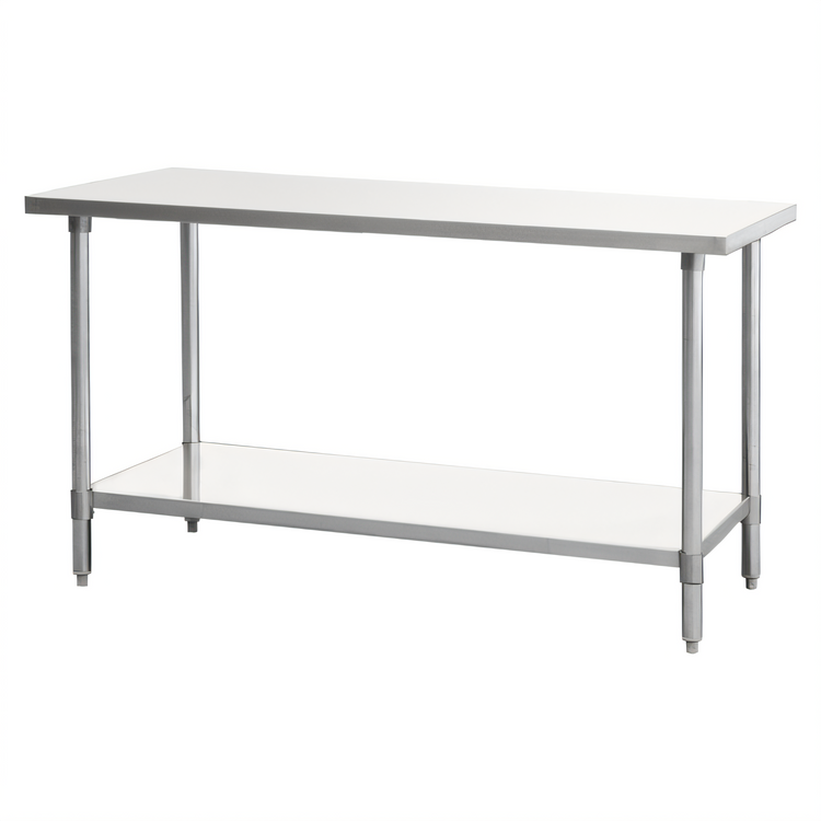 Product image #1 for Mixrite 72-Inch Stainless Steel Work Table with Adjustable Undershelf