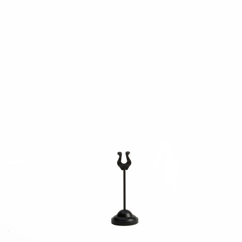 Product image #1 for American Metalcraft Black Harp Weighted Number Stand, 2-1/4-Inch Diameter x 6-Inch H