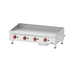 Thumbnail image #1 for Omcan USA 48-Inch Countertop Stainless Steel Natural Gas Griddle with Thermostatic Control