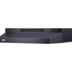 Thumbnail image #1 for Summit Commercial Summit Appliance H24RBADA Under-Cabinet Convertible Range Hood, 24"W, ADA-Compliant, black finish, low-profile design, convertible