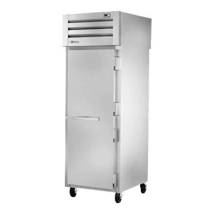 Product image #1 for True SPEC SERIES 1-Section Pass-Thru Reach-In Refrigerator with Stainless Steel Front Door and Glass Rear Door, Top-Mounted, 24-37 Cu. Ft.