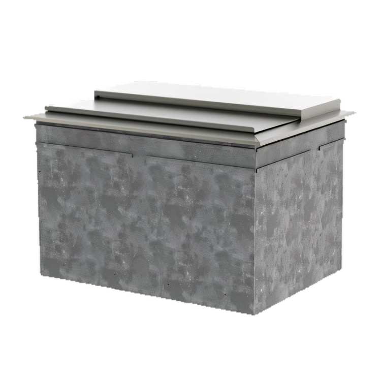 Product image #1 for Top Shelf Drop-In Ice Chest with 2-Piece Sliding Cover, 35 lb Capacity