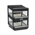 Thumbnail image #1 for Nemco 18-Inch Countertop Hot Food Shelf Merchandiser with Dual Shelves, 120V