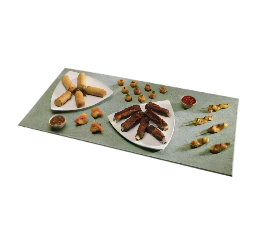 Product image #1 for Hatco Glo-Ray Simulated Stone Rectangular Heated Shelf, 30 x 18 Inch, Portable