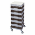 Thumbnail image #2 for Cambro Camrack® Full-Size 1-Compartment Dishwasher Base Rack with 2 Extenders, Brown