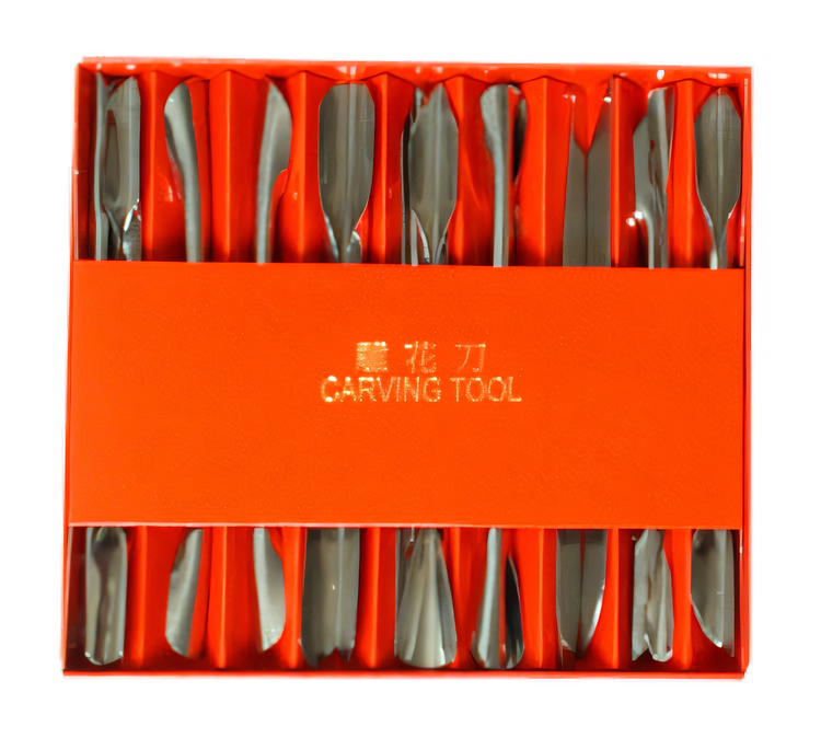 Product image #1 for Town Equipment 17-Piece Stainless Steel Garnishing Kit, 6-1/2-Inch