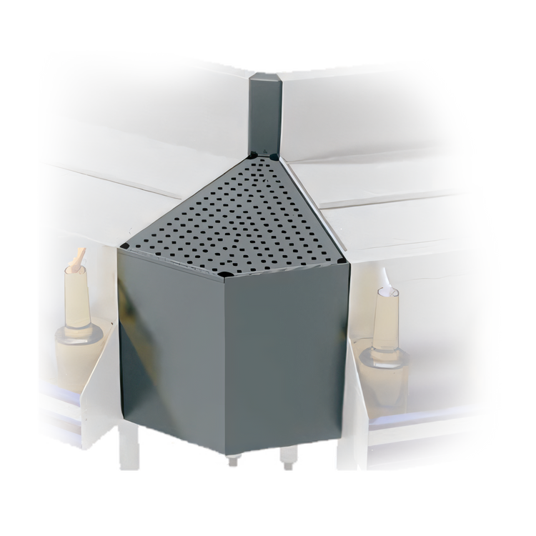 Product image #1 for Advance Tabco Prestige Supreme 45° Outside Corner Underbar Filler with Removable Perforated Drainboard Top