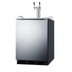 Thumbnail image #1 for Summit Commercial ADA-Height Undercounter Dual-Tap Draft Beer Dispenser, 24-Inch Wide, 5.5 Cu. Ft.