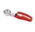 Thumbnail image #1 for Vollrath #24 1.52 oz Standard Length Disher with Red Ergonomic Handle
