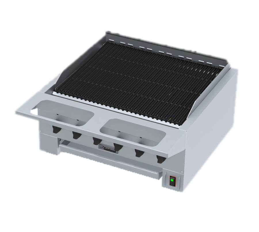 Product image #1 for Garland Gas Charbroiler with Six Cast Iron Burners and Radiants