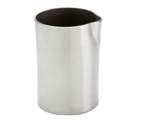 American Metalcraft 4 oz Stainless Steel Handleless Creamer, 2-Inch Dia. x 2-3/4-Inch H, Brushed Satin Finish