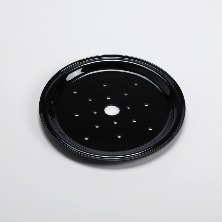 Product image #1 for American Metalcraft Black Melamine Seafood Drip Tray, 9 3/8-Inch Diameter