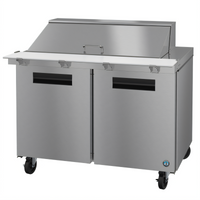 Hoshizaki Steelheart SR48B-12M 48-Inch Two-Section Mega Top Prep Refrigerator
