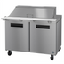 Thumbnail image #1 for Hoshizaki Steelheart SR48B-12M 48-Inch Two-Section Mega Top Prep Refrigerator