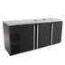 Thumbnail image #1 for Pro-Line E-Series 80-Inch 3-Section Direct Draw Beer Cooler, 4 Half-Keg Capacity, Less Draft Towers