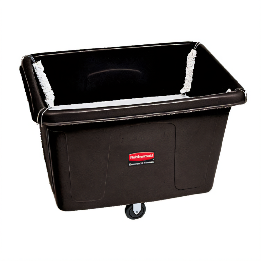 Product image #1 for Rubbermaid Commercial Spring Platform Truck, Mobile, 14 Cu. Ft., 500 Lb. Capacity, Black