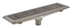 Thumbnail image #1 for Eagle Group 30 x 15 Inch 4-Inch Deep Stainless Steel Floor Trough Drain with Subway-Style Grating