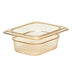 Thumbnail image #1 for Cambro 82HP150 H-Pan™ Plastic Food Pans Case of 6