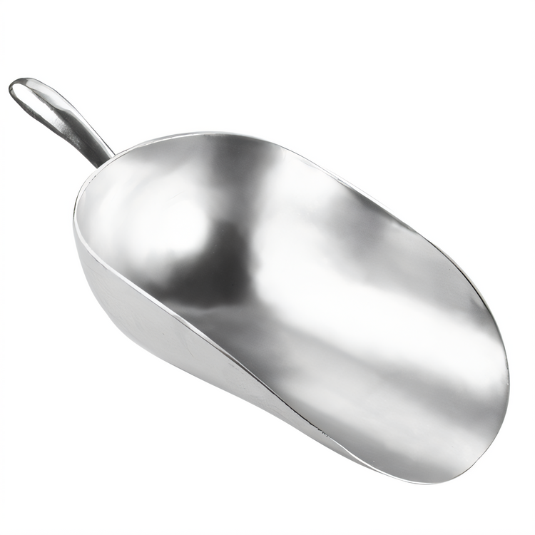Product image #1 for 84 oz Bright-Finish Cast Aluminum Utility Scoop