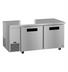 Thumbnail image #1 for Hoshizaki Steelheart 67-Inch Two-Section Undercounter Reach-In Refrigerator with Side-Mounted Self-Contained Refrigeration