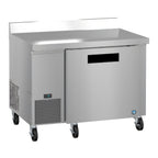 Thumbnail image #1 for Hoshizaki Steelheart WLR46B 46-Inch One-Door Stainless Steel Worktop Refrigerator, 11.78 Cu. Ft., Side-Mounted Self-Contained
