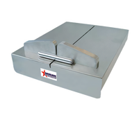 Omcan USA 18-Inch Stainless Steel Tabletop Cheese Cutter with Floating Wire Design