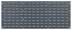 Thumbnail image #1 for Quantum QLP-4819 Wall-Mounted Louvered Panel Starter Unit, 48 x 19 Inches, Gray Enamel Finish