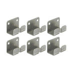 Thumbnail image #1 for Metro SmartWall SWGB2 Grid Mounting Bracket Kit for Direct Wall Mount, 304 Stainless Steel, 6 Brackets