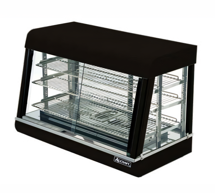 Product image #1 for Admiral Craft 36-Inch Countertop Heated Display Case with 3 Adjustable Shelves