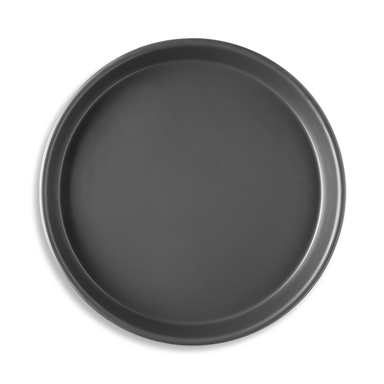 Product image #1 for Vollrath 12.63-Inch Round Solid Tapered Nesting Pizza Pan, Hard Coat Aluminum