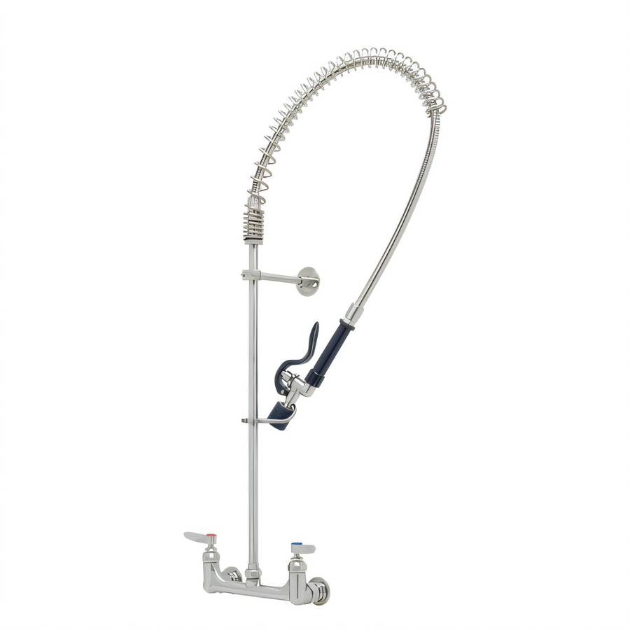 Product image #1 for EverSteel 8-Inch Adjustable Wall Mount Stainless Steel Pre-Rinse Unit