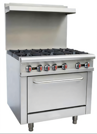 Sapphire Manufacturing SE-RA36 NG/LP Gas Ranges