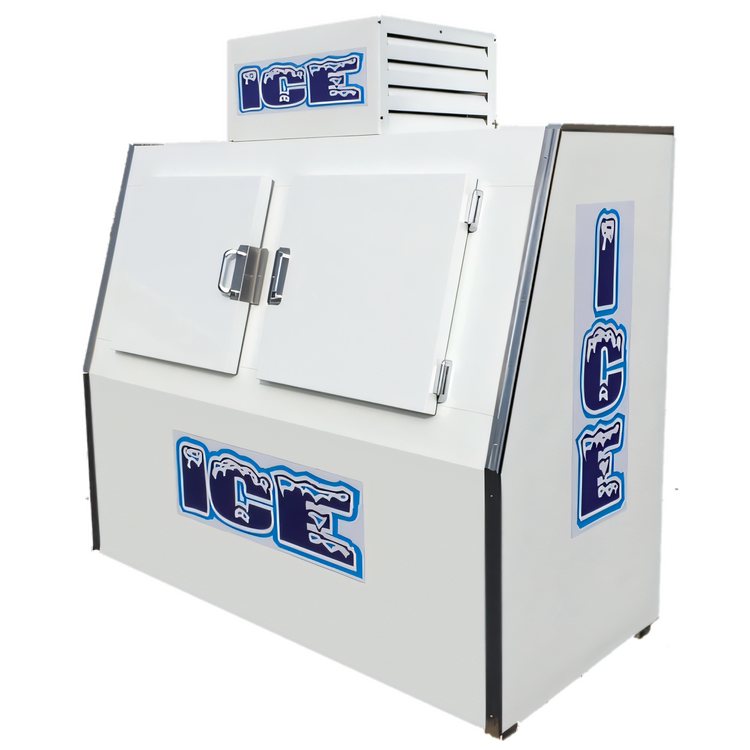 Product image #1 for Howard-McCray Outdoor Ice Merchandiser with 2 Solid Hinged Doors, 60 Cu. Ft., 225-Bag Capacity